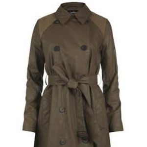 AllSaints Doe (Brown) Ambassador Trenchcoat